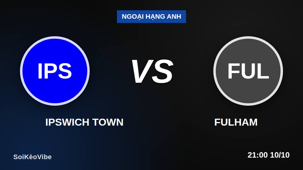 Ipswich vs Fulham 10/10: 4 sai lầm khi soi kèo tại Portman Road